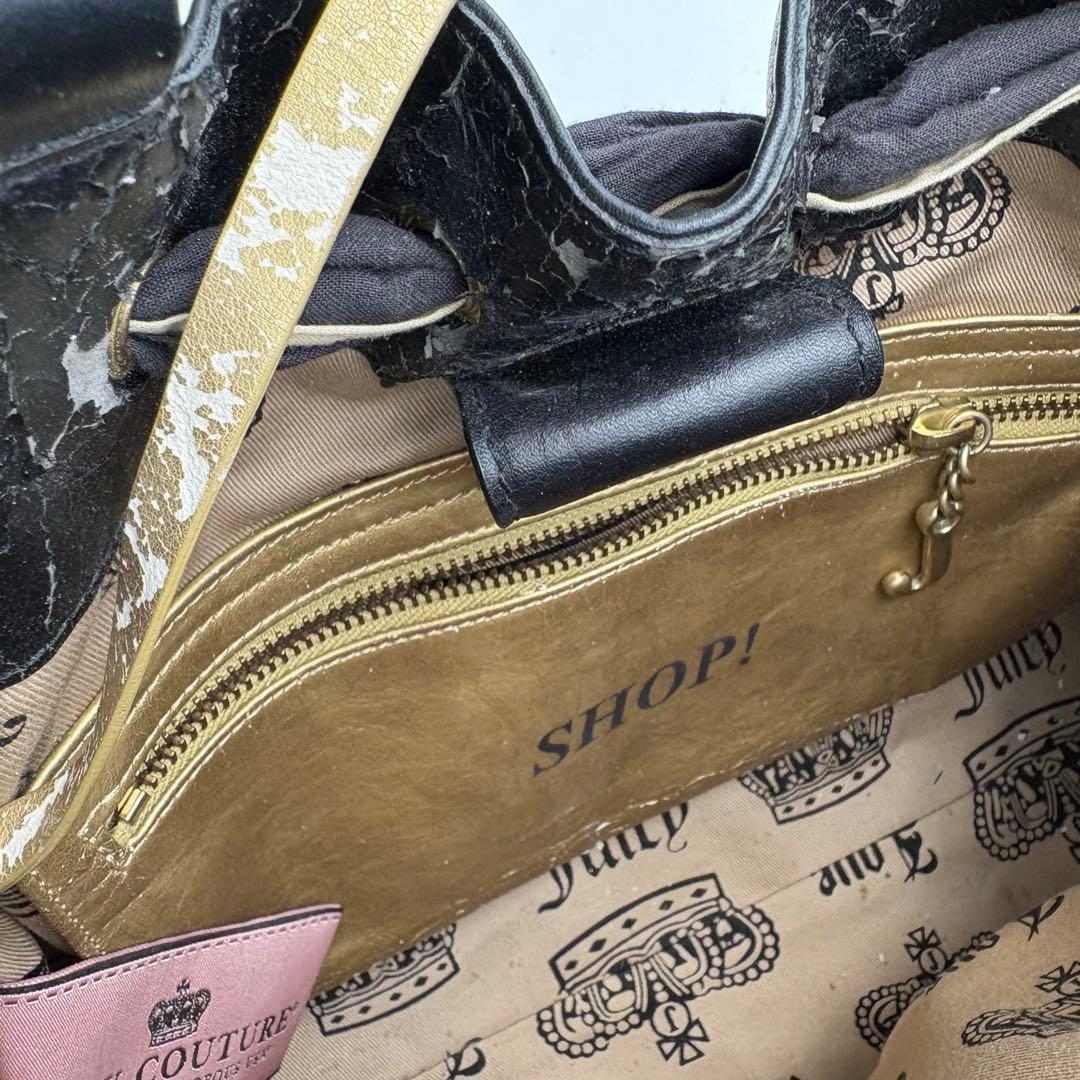 juicy couture ジューシークチュール　平成　ハンドバッグ ブラック