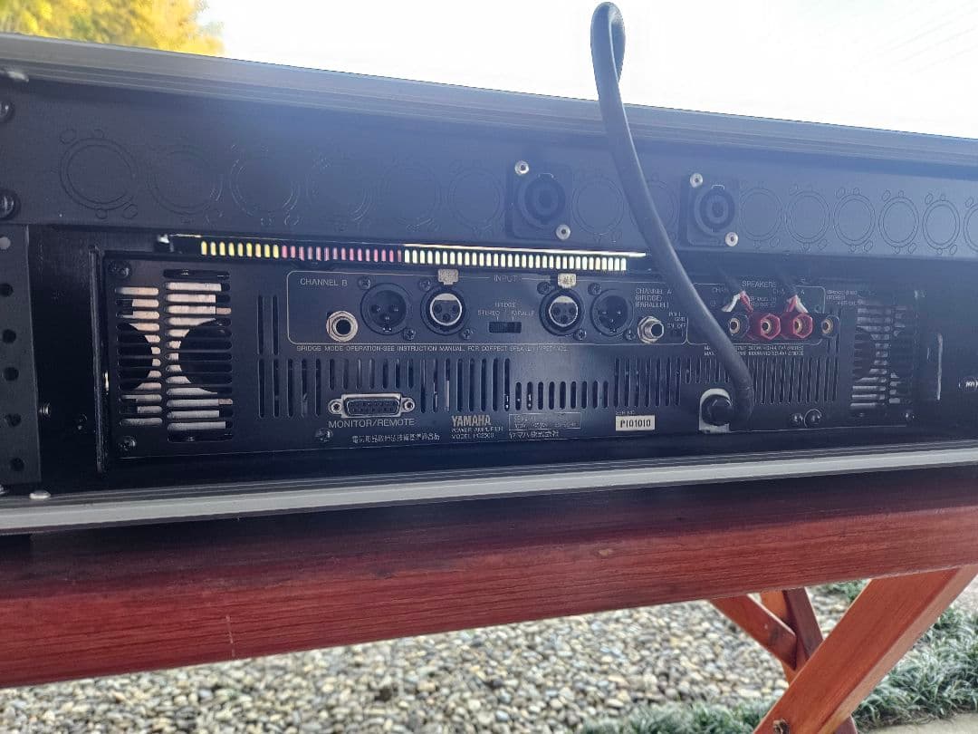 YAMAHA ヤマハ PC3500 パワーアンプ PAアンプ ケース付き
