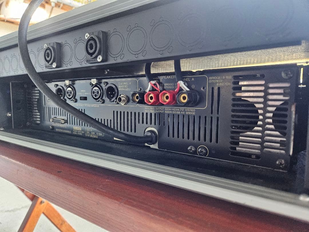 YAMAHA ヤマハ PC3500 パワーアンプ PAアンプ ケース付き