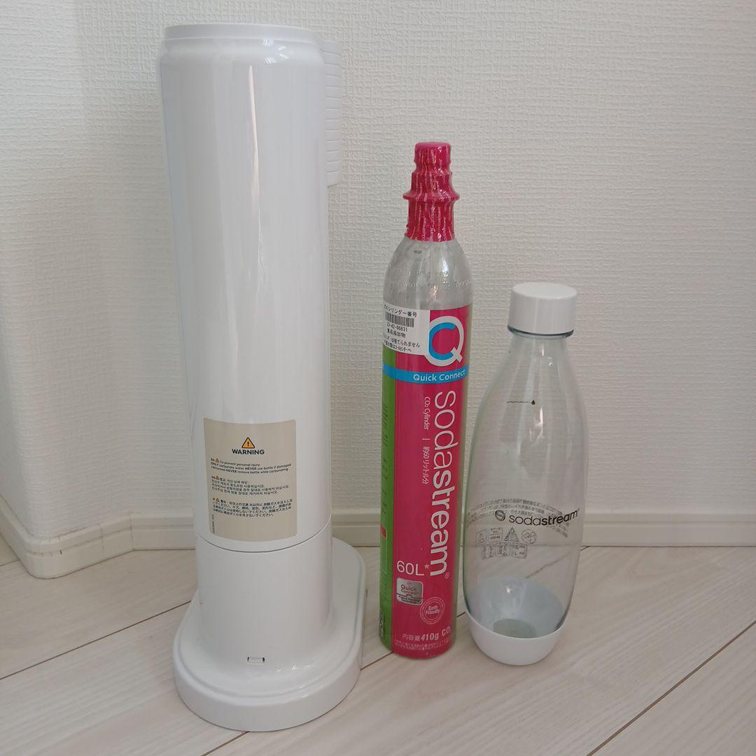 新品、未使用　sodastream GAIA 炭酸水メーカー ホワイト