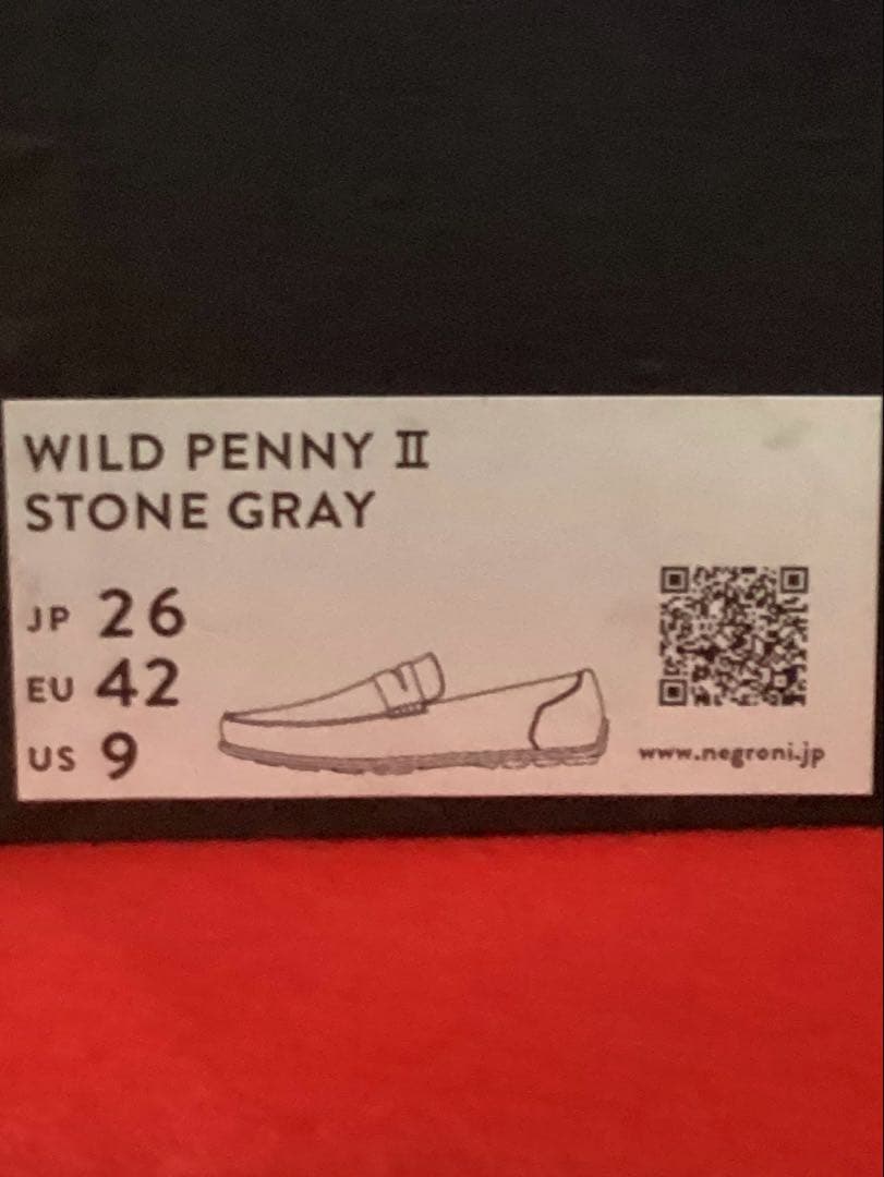 2月限定特価【新品】NEGRONI ネグローニ ワイルドペニーⅡ 26㎝