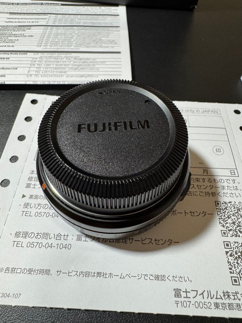 【美品】FUJIFILM XF27mmF2.8 R WR レンズ