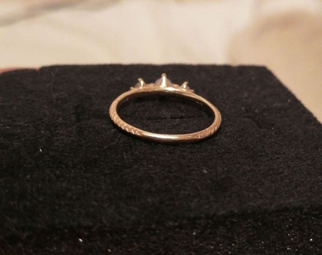 み*か様 K10YG ピンキーリング【5号】