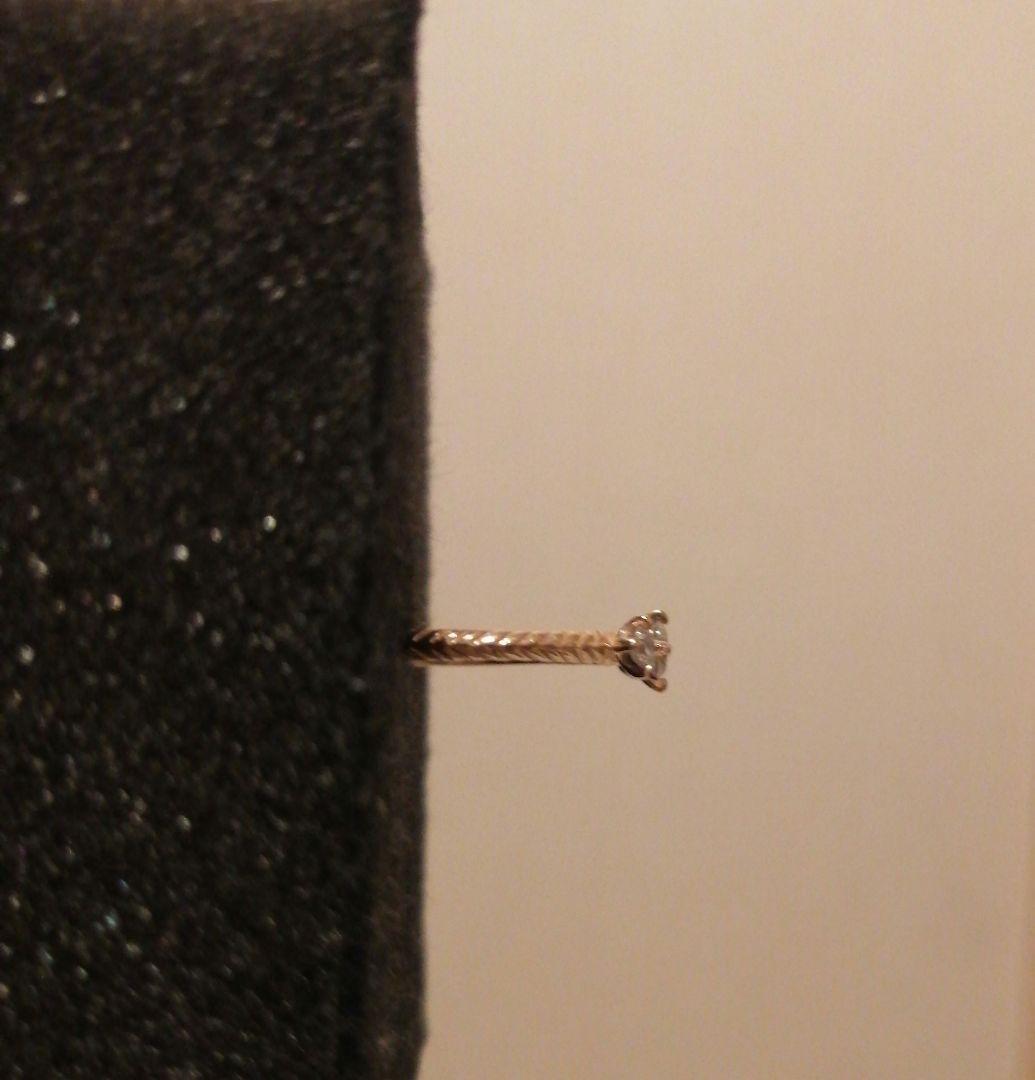 み*か様 K10YG ピンキーリング【5号】