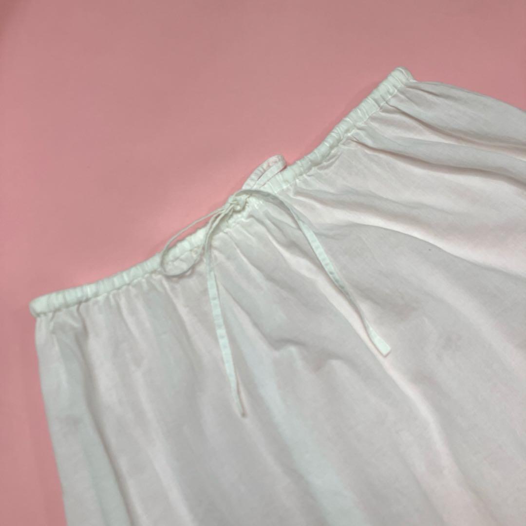 【美品】ピンクハウス ピコフリル使い裾段々ペチスカート/スカート 2023年 夏