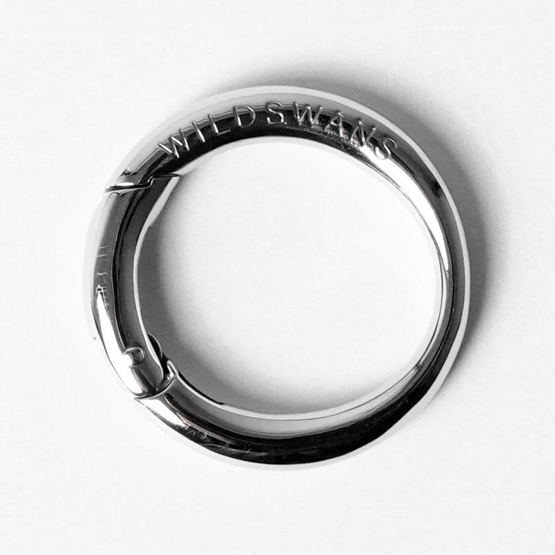 新品未使用 WILDSWANS ROUND CARABINER KEY RING