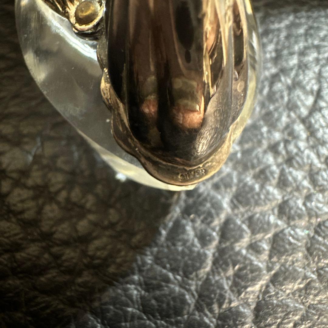 銀製 スワン 調味料入れ スプーン SILVER シルバー ガラス