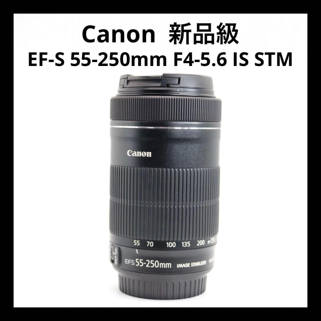 新品級 【Canon EF-S 55-250mm F4-5.6 IS STM】