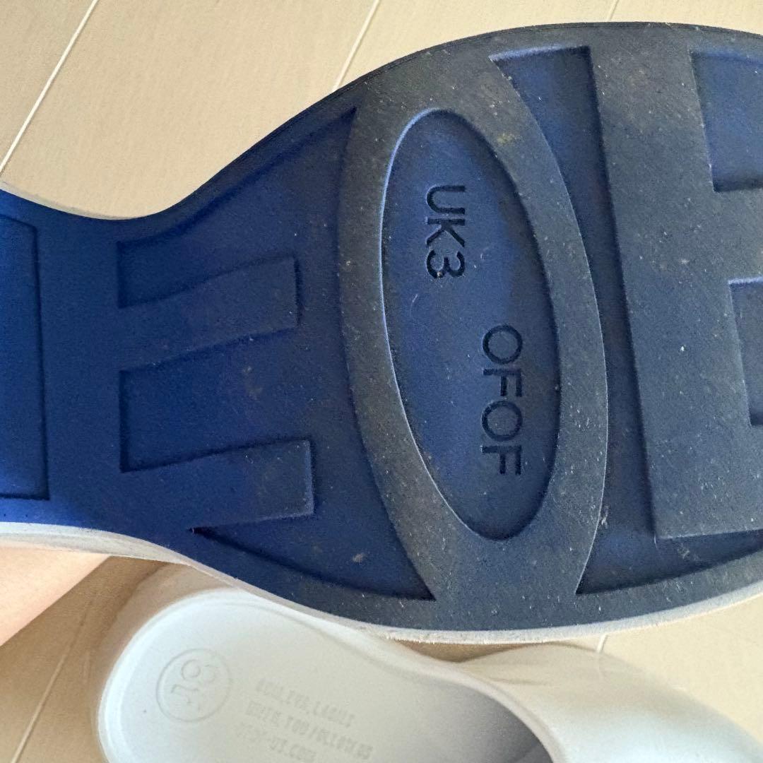 OFOF 厚底サンダル PURE SILVER ミュール