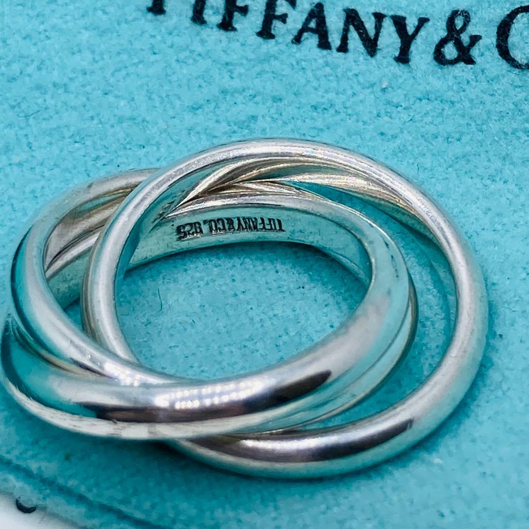 g*o様 最終値下げ！　ティファニー リング インターロッキング 3連　AG92