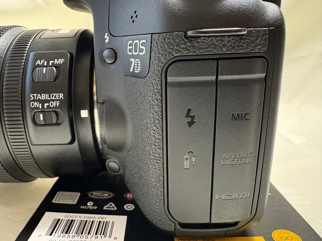 超美品 Canon EOS 7DとEF-S15-85 IS USM他一式付