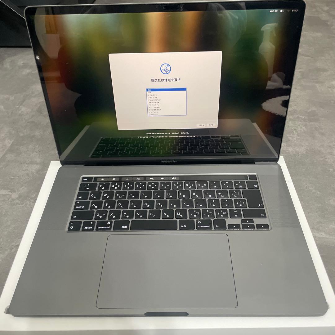 【美品】MacBook Pro 16inch(Core i9/16GB/1TB)