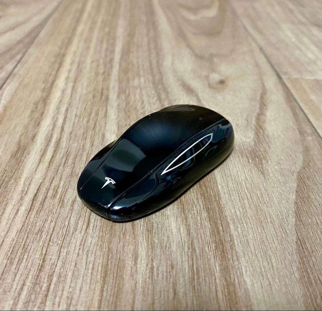 テスラ純正モデル3/Yキーフォブ(新品電池付)、テスラ純正モデルYキーバンド