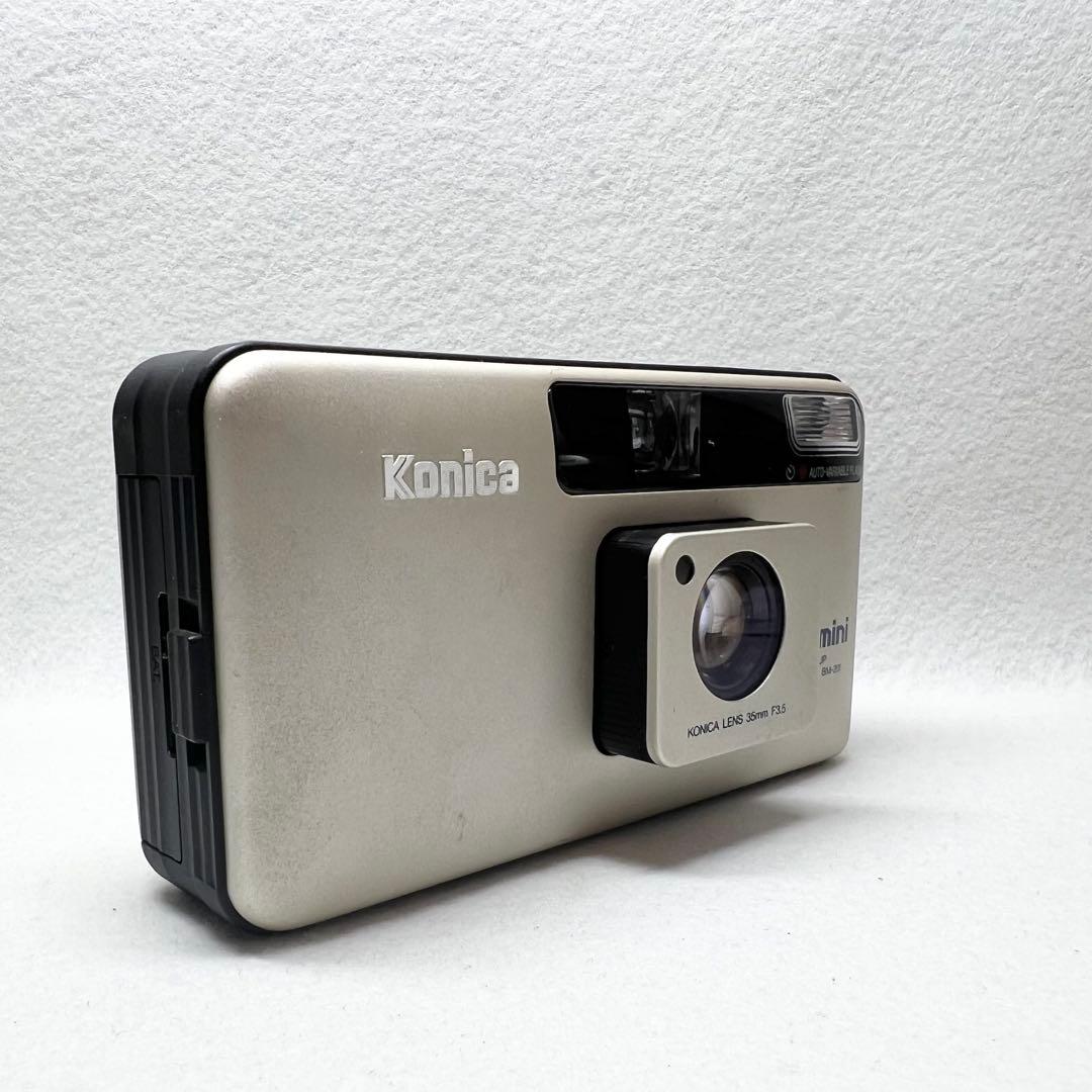 【完動品 美品】Konica Big mini BM-201 フィルムカメラ