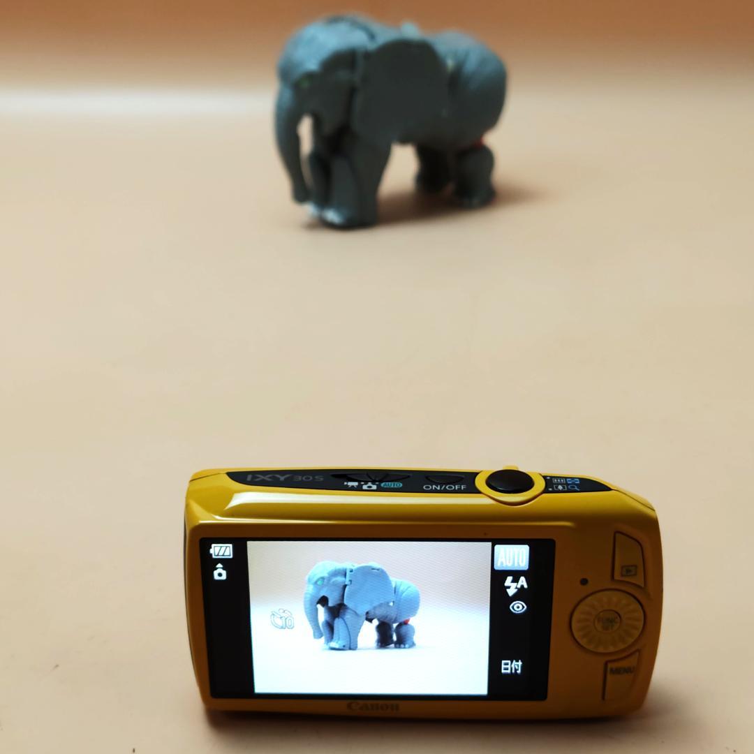【動作保証】 Canon デジタルカメラ IXY 30s イエロー キヤノン