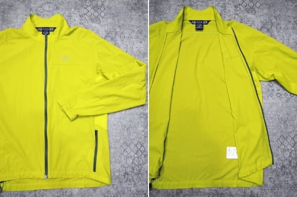 アークテリクス インセンドジャケット◆メンズSサイズ(実寸M程度)/ライム