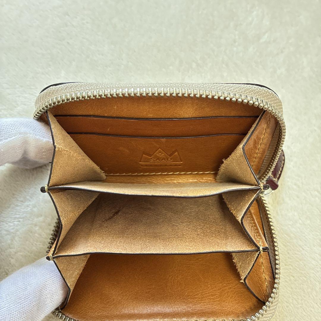 新品未使用　SAADサード　本革レザーケース ブラウン サドルレザー