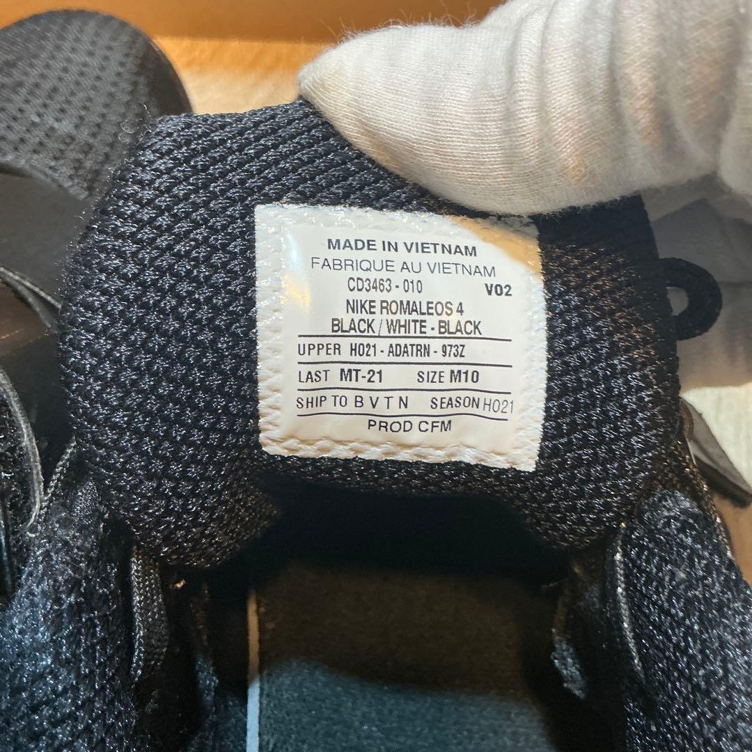 Nike ROMALEOS4 ウエイトリフティングシューズ（M10）