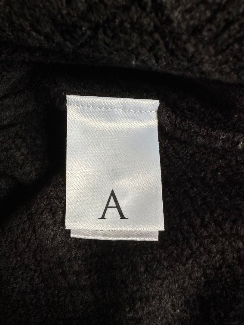 ABYTS 佐藤健 ハイネックケーブルニット 黒 サイズ1 セーター