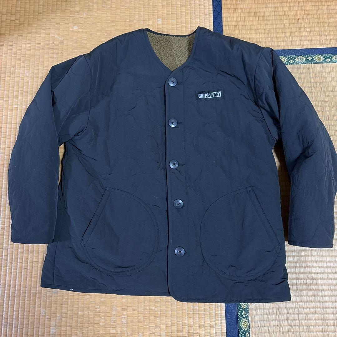 [最終値下]GRIP SWANY リバーシブルキルトジャケット