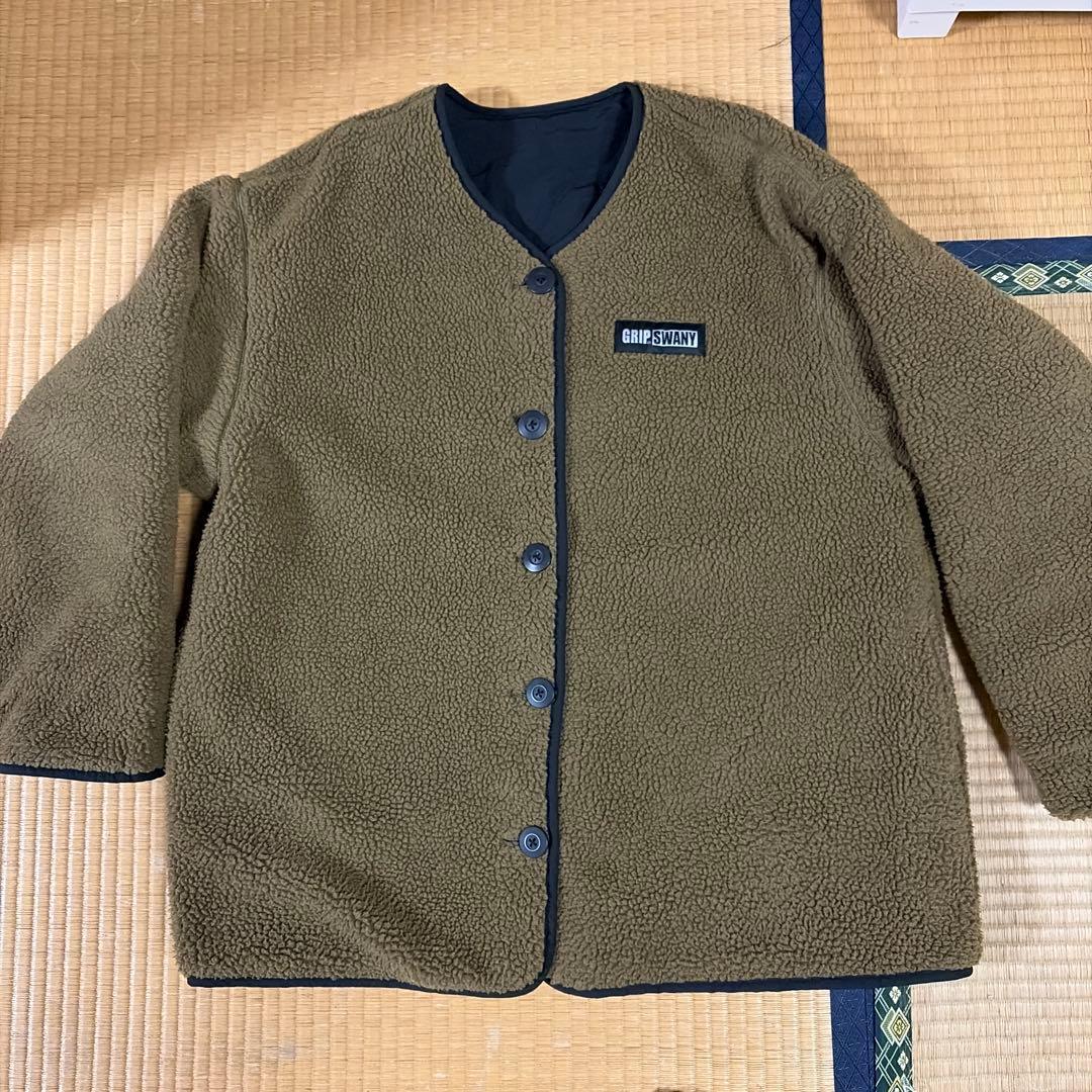 [最終値下]GRIP SWANY リバーシブルキルトジャケット