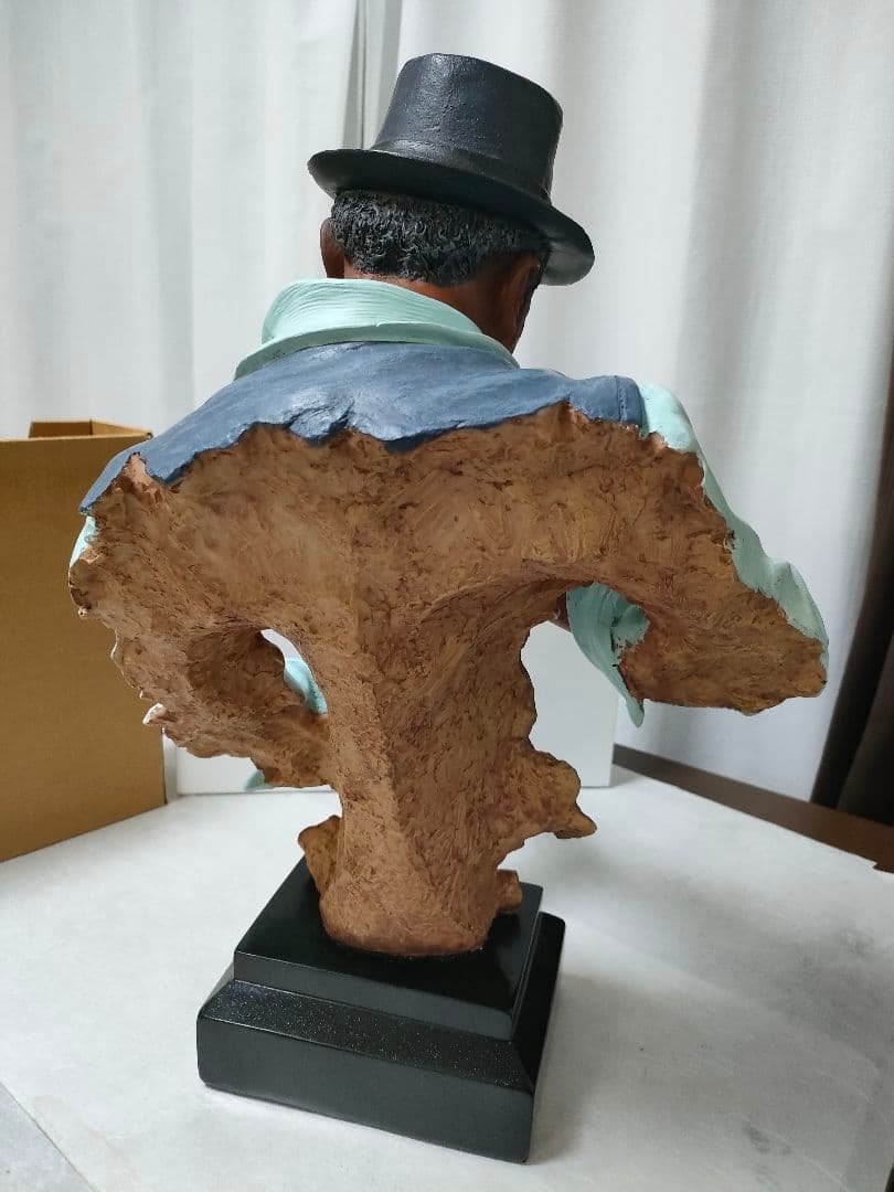 リアル　人形　ミュージック　JAZZ演奏者　BAR　飲食店などに　特大