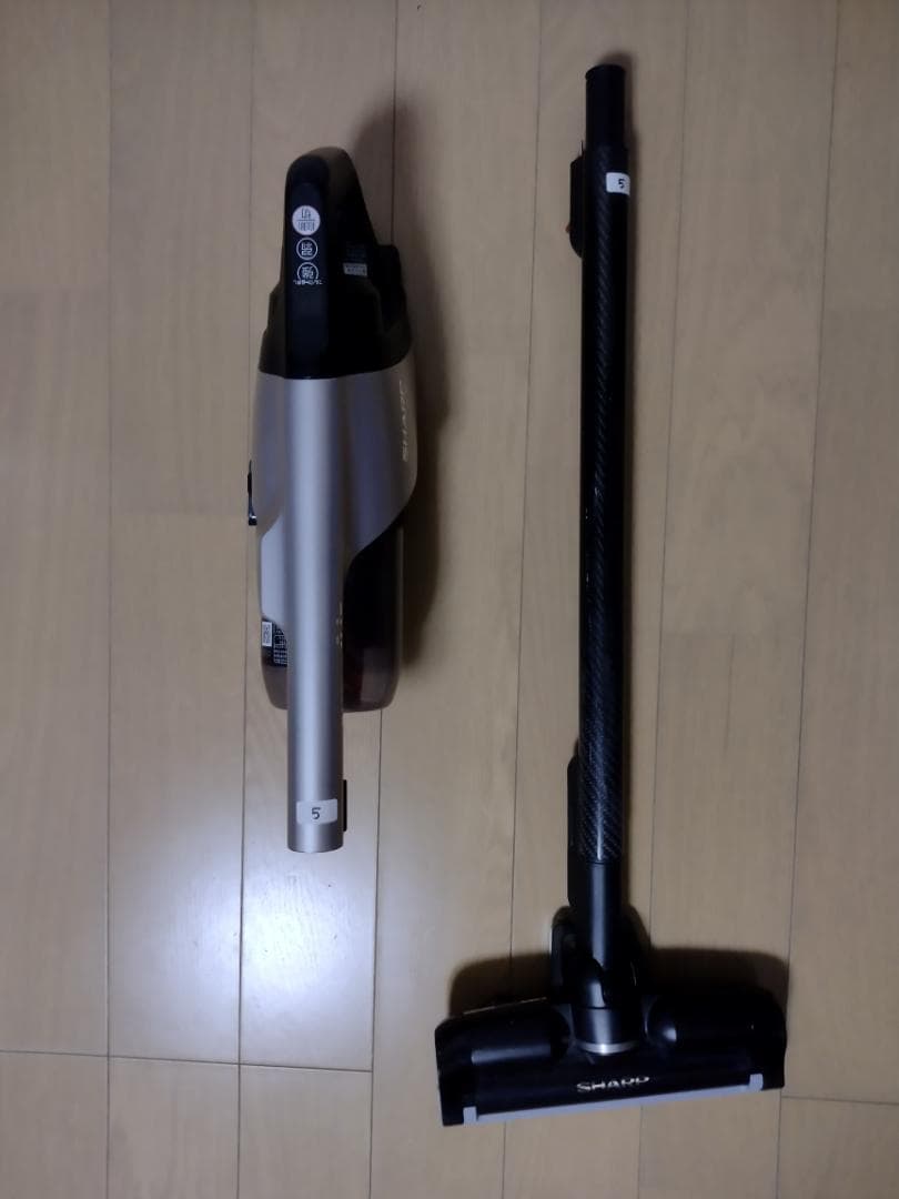 シャープ★掃除機★EC-SR7-N★2021年製★バッテリー新品と大差なし★5