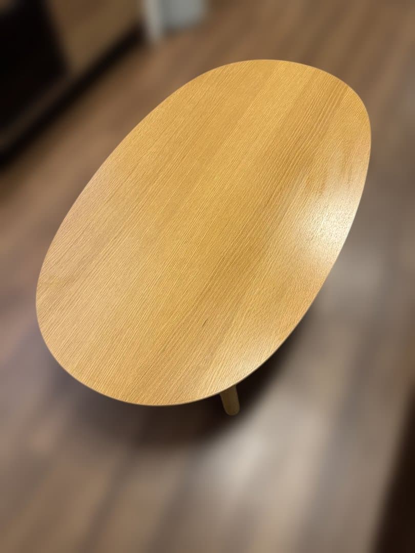 無印良品 楕円形 こたつ ナチュラル MJ-KDS1-N ローテーブル