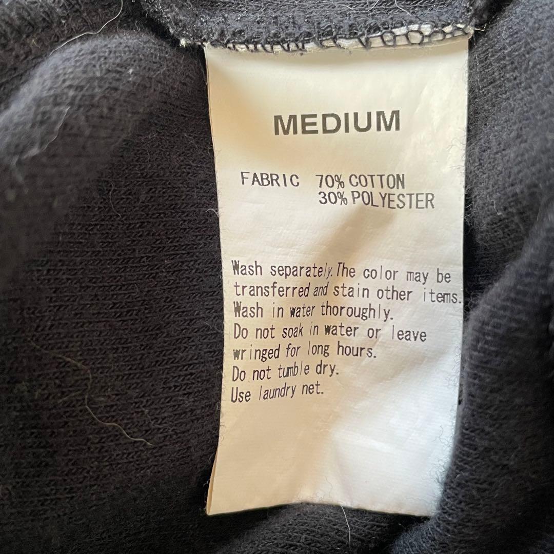 STUSSY ステューシー フルジップ パーカー ロゴ 黒