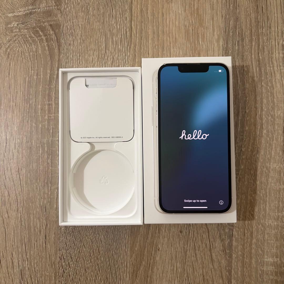 【箱あり】iPhone 13 mini 256GB スターライト　SIMフリー