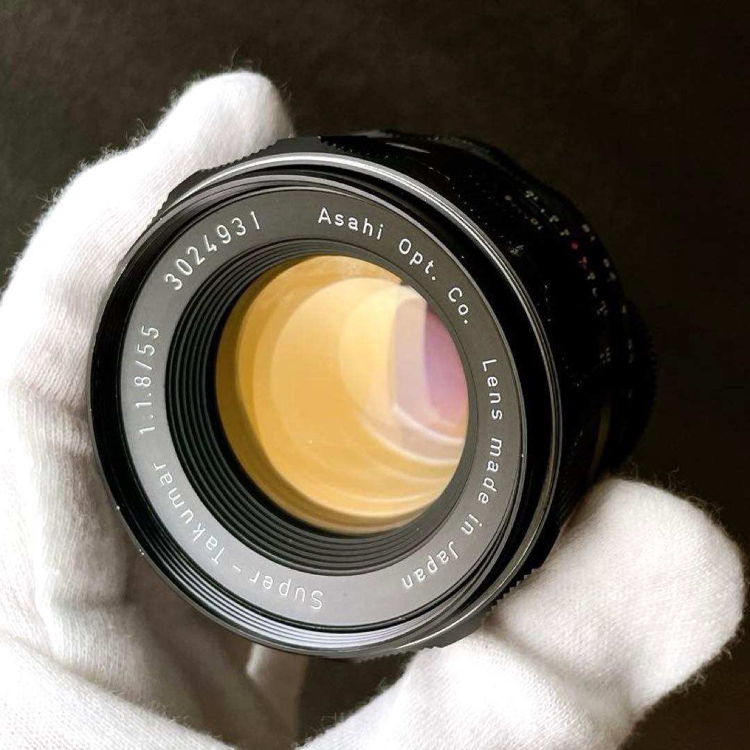 【美フレア】Super Takumar 55mm f1.8 整備済 m42