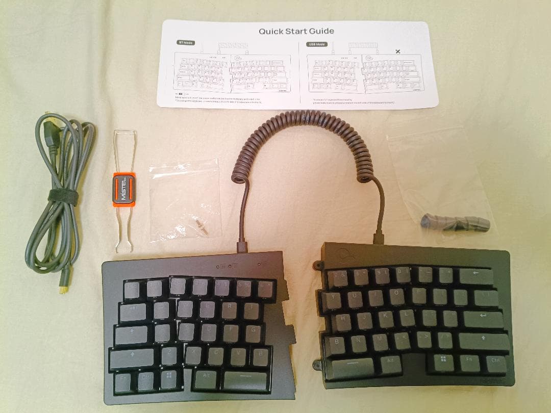 キーボード MiSTEL MD600 Alpha + BRIMFORD MF34