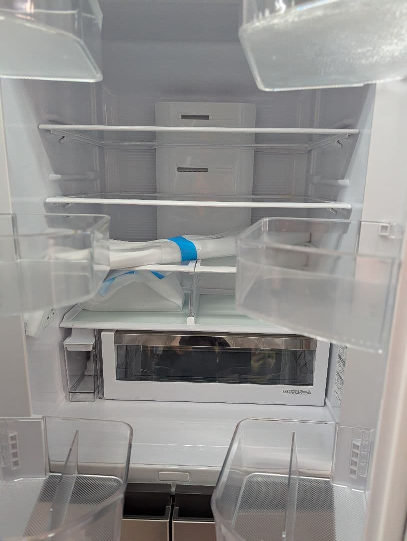 送料込　日立　冷蔵庫 　485L　R-HW49S　両開き冷蔵庫　シルバー