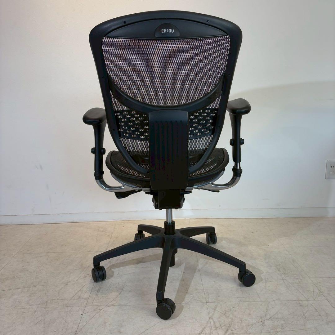 エンジョイ Ergohumanエルゴヒューマン 肘付きオフィスチェア 3/3