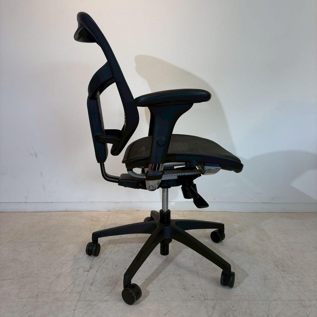 エンジョイ Ergohumanエルゴヒューマン 肘付きオフィスチェア 3/3