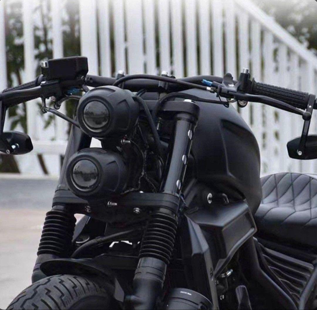 MOTOBOX レブル250 500 ヘッドライト 縦目 LED２灯化 キット