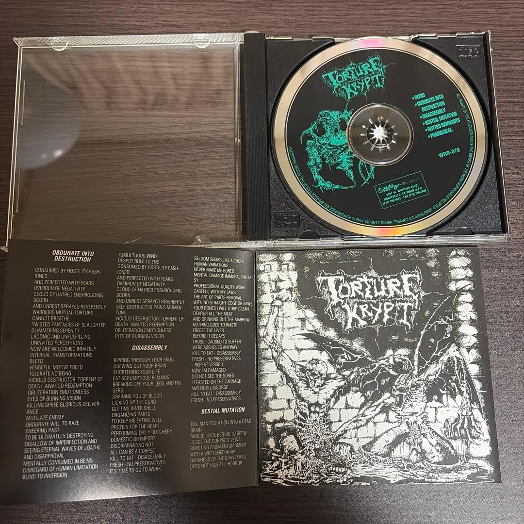 洋楽 Torture krypt/rotted remnans