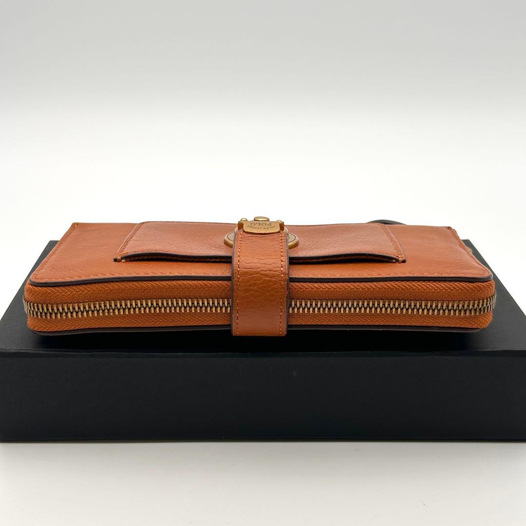 ✨極美品✨ ラルフローレン 長財布 ラウンドファスナー 高級 レア 希少性大