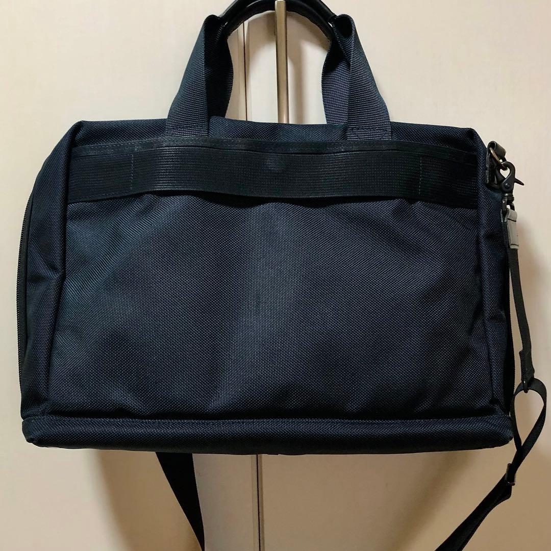 ポーター ステージ 2WAY ブリーフケース ビジネスバッグ ネイビー　美品