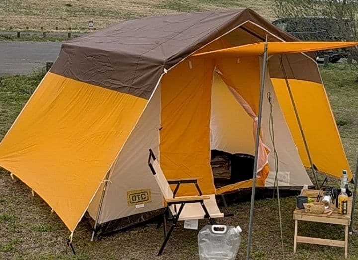 希少 OTC ロッジ型テント 鉄骨テント オーナーロッジ レトロテント