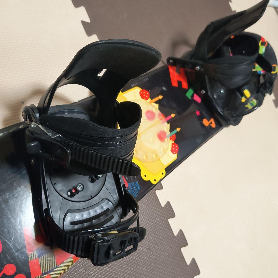 ガンバルンバ スノーボード ビンディングとブーツセット キッズ 110