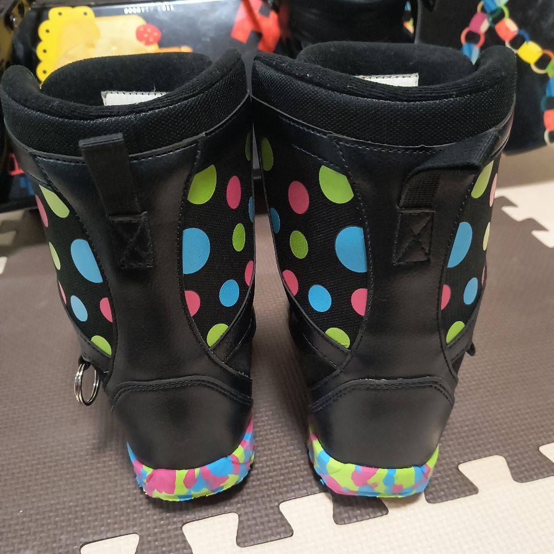 ガンバルンバ スノーボード ビンディングとブーツセット キッズ 110