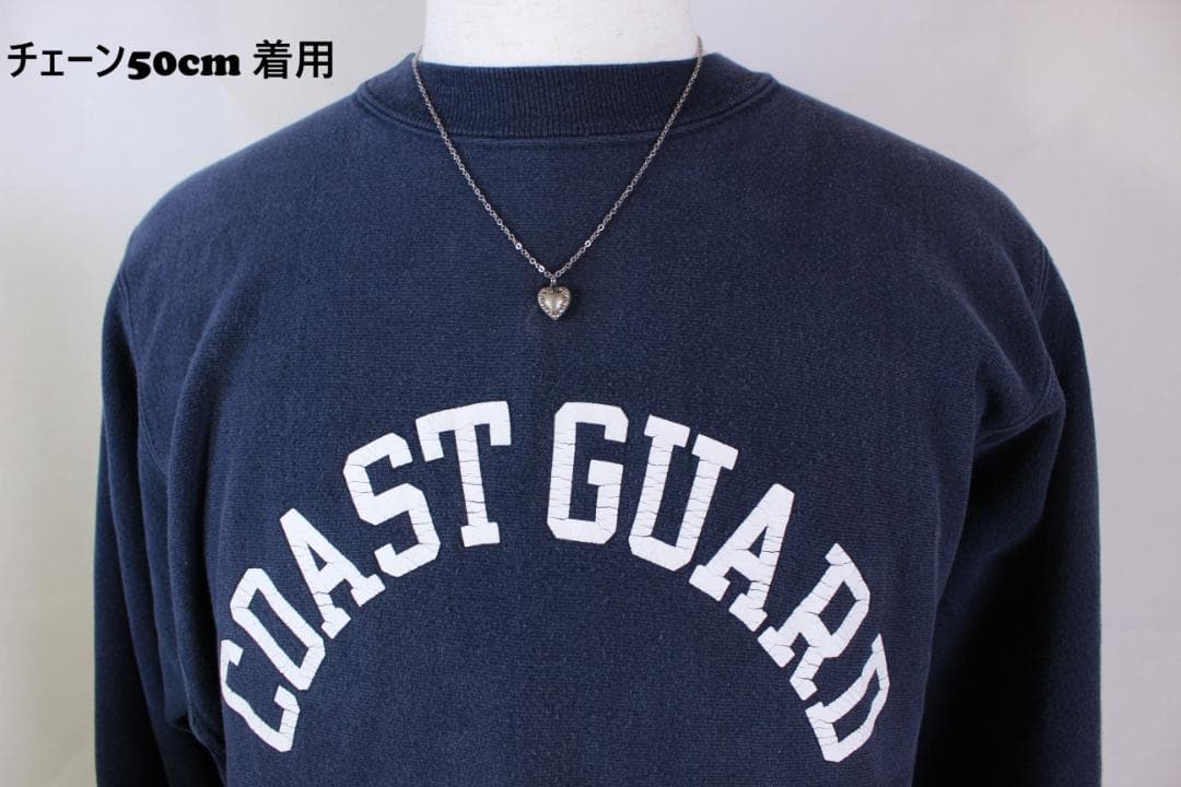 40s　スウィートハートジュエリー　両面　ドット　アールデコ　ピュアハート　波