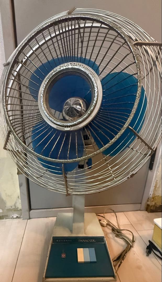 稼動品昭和レトロ 扇風機 アンティーク National F-30DP