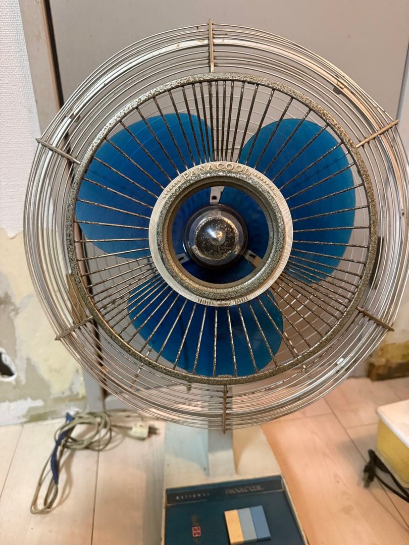 稼動品昭和レトロ 扇風機 アンティーク National F-30DP