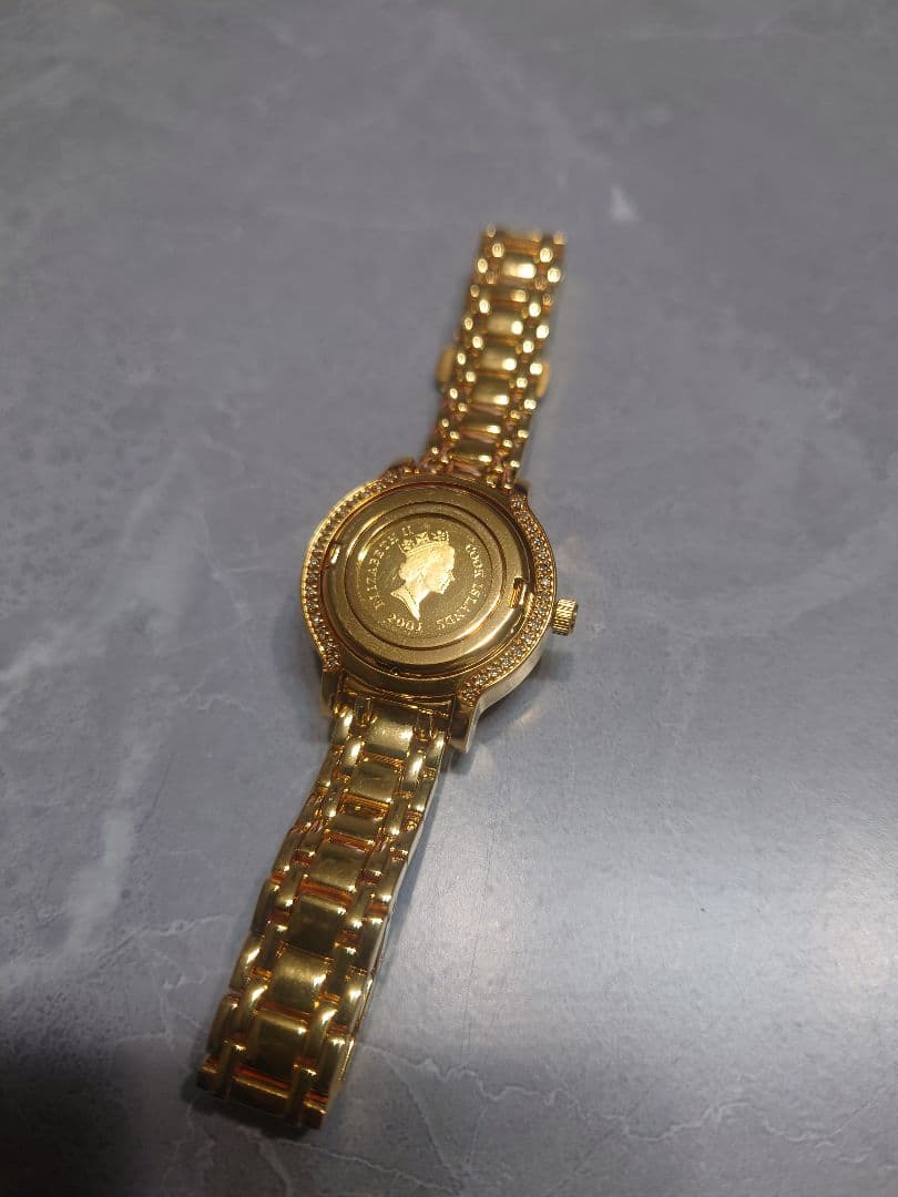 クリスチャンラッセン時計 (クック諸島イルカ1/20oz仕様)