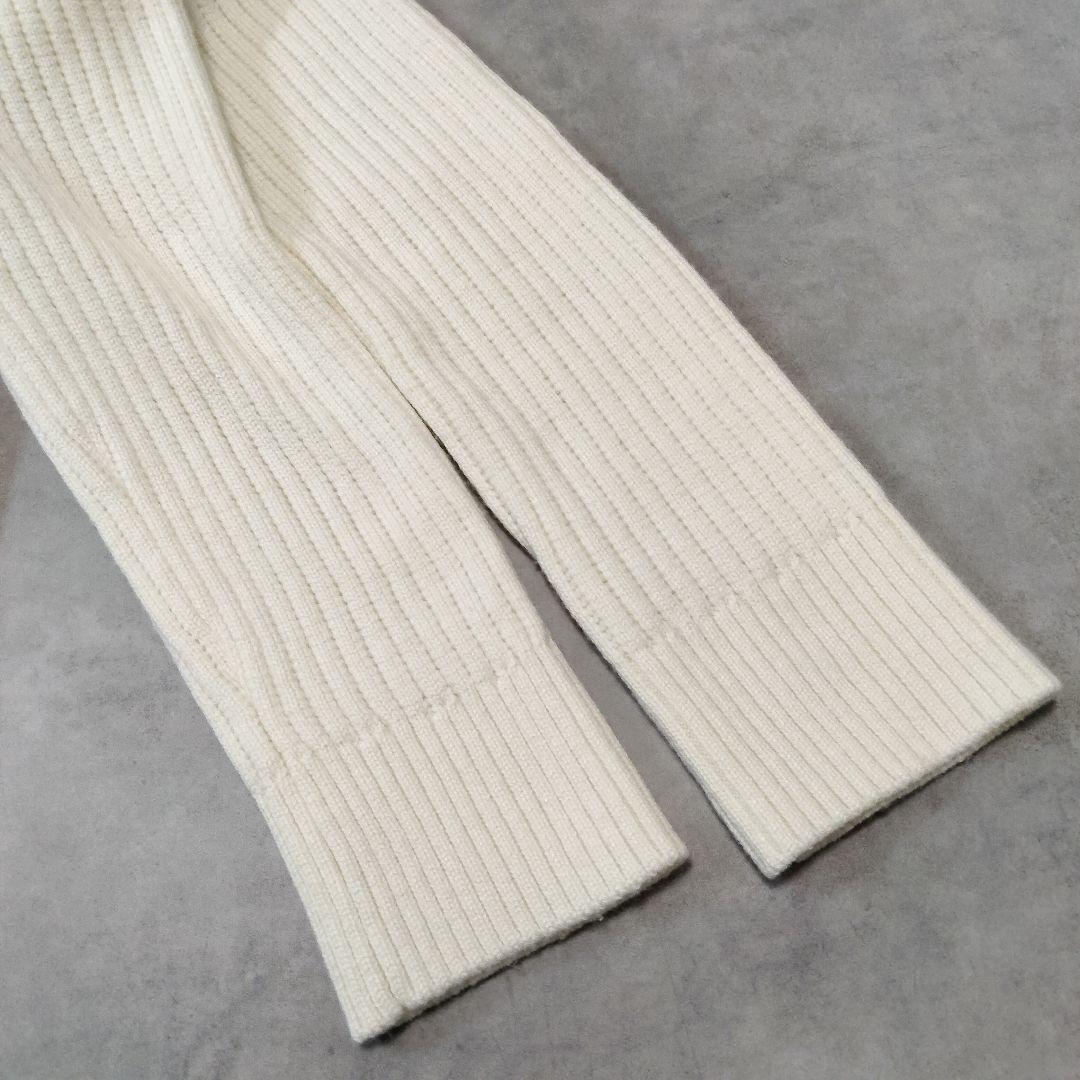 美品　完売品　SONO/ソーノ レイヤードフレアニットプルオーバー　アイボリー