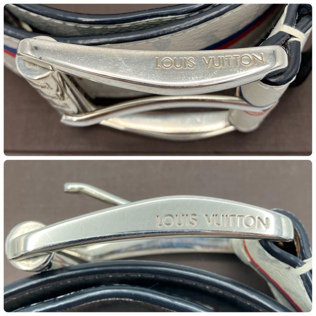 LOUIS VUITTON モノグラム サンチュール スタンプ ベルト