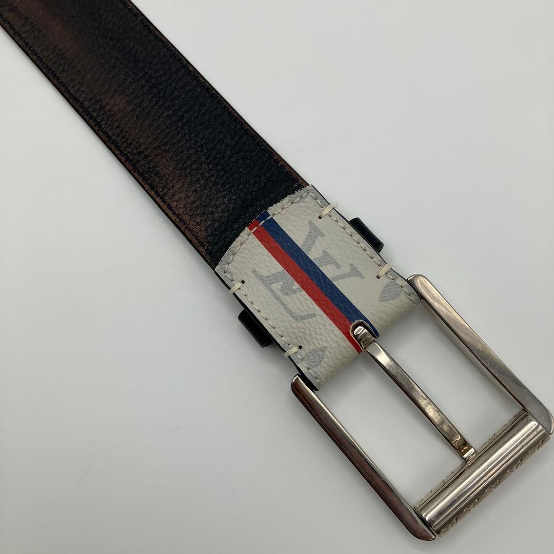 LOUIS VUITTON モノグラム サンチュール スタンプ ベルト