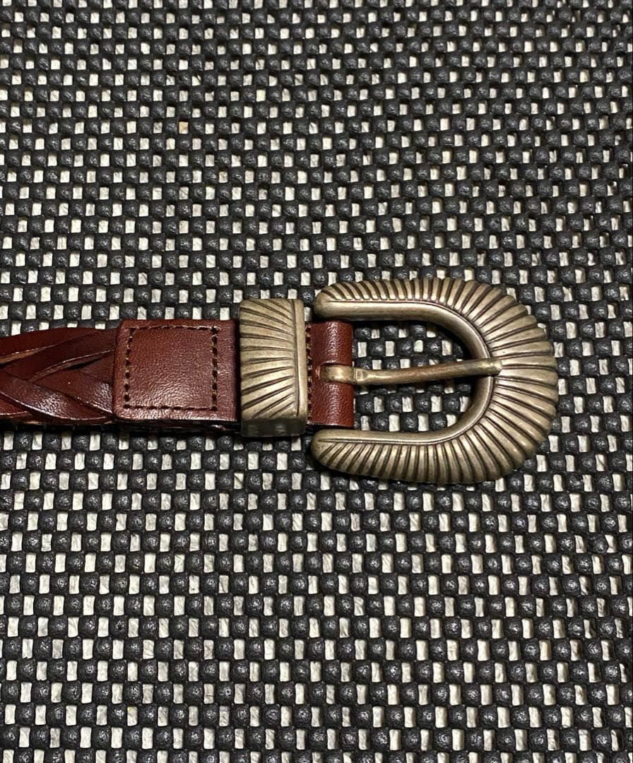 WILLIAM レザーメッシュベルト プンターレ 110 DESIGNWORKS